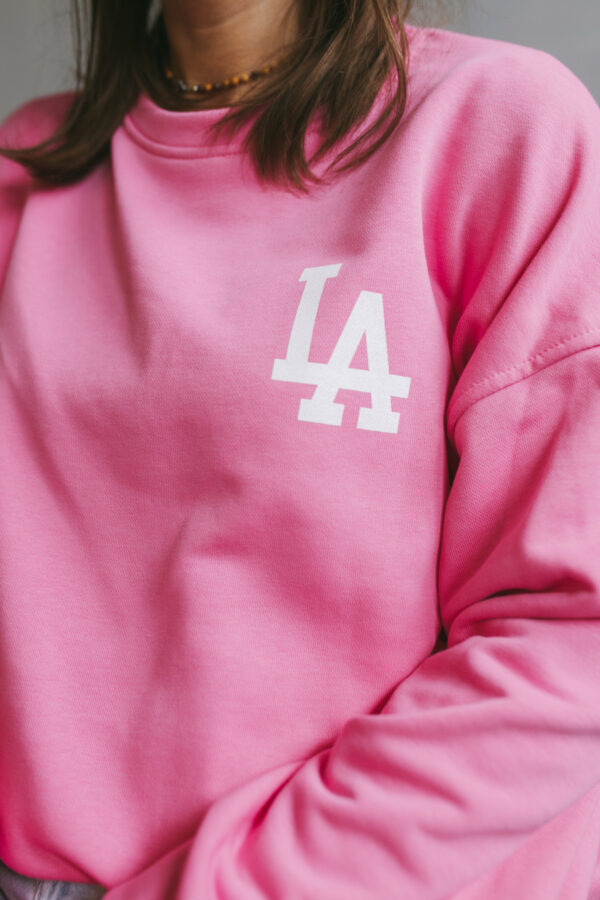 LA Sweater pink Nuuc