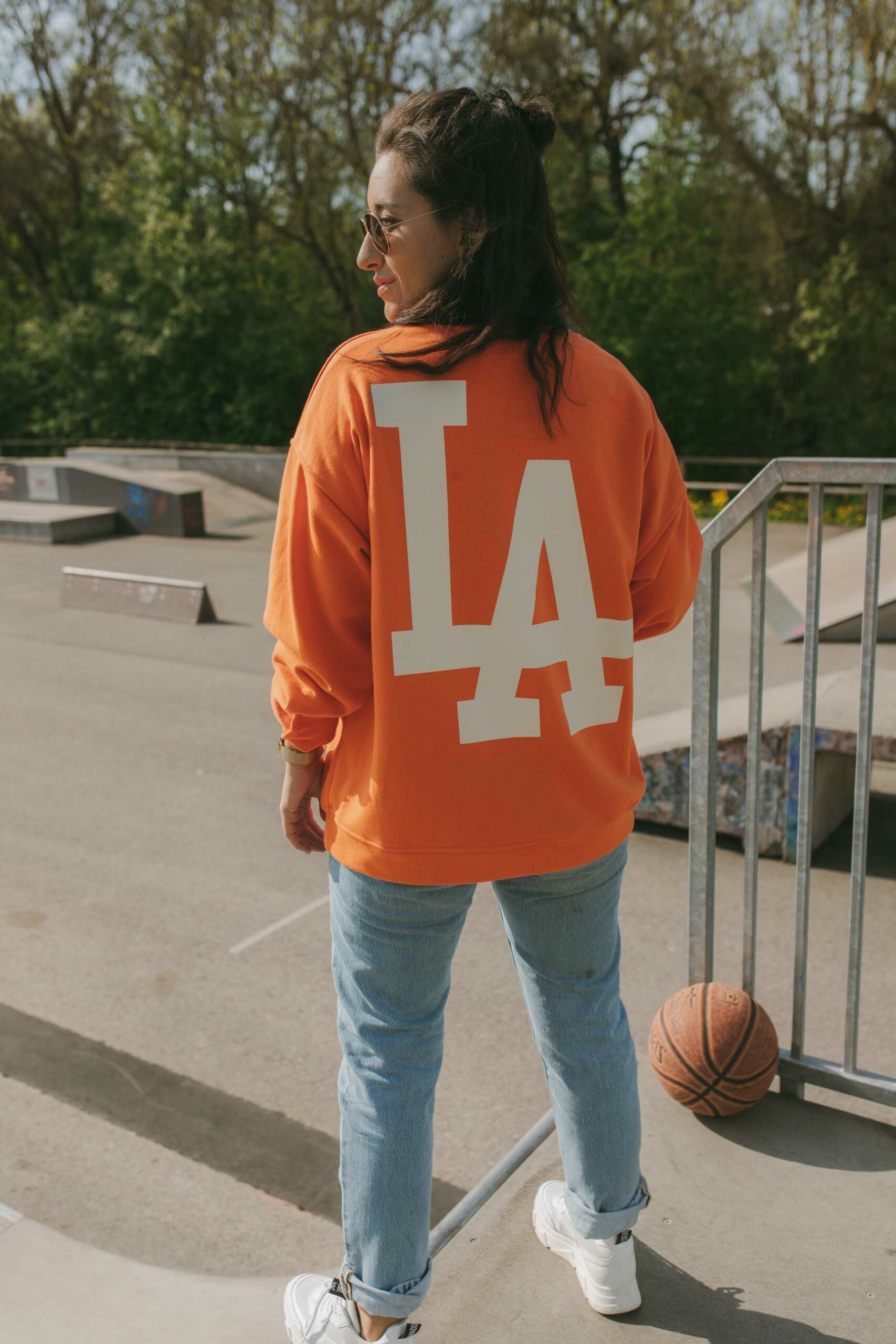 LA Sweater Orange